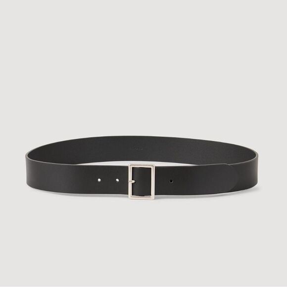 SANDRO LEATHER BELT - Picture 1 of 5